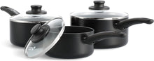 Load image into Gallery viewer, Saucepan Induction Pot Set Non Stick Cookware Dishwasher Safe 3 Piece 16/18/20cm
