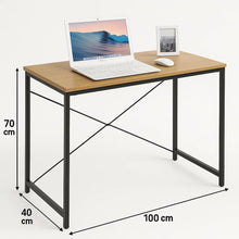 Load image into Gallery viewer, Computer Desk Table PC Laptop Home Office Furniture Study Writing Workstation 100x40x70 cm