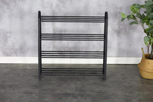 Load image into Gallery viewer, 4 Tier Shoe Rack Shoe Storage Organiser Storage Rack Hallway 12-14 Pairs 62x20x62 cm