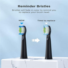 Load image into Gallery viewer, Fairywill E6 Sonic Electric Toothbrush Rechargeable 3 Modes 6 Brush Heads Travel
