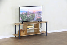Load image into Gallery viewer, 120cm Tv Stand Cabinet With Storage Shelf TV Console Living Room Bedroom 120x35x45 cm