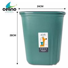 Load image into Gallery viewer, 10L Plastic Bin Waste Rubbish Dustbin With Bags Holder Kitchen Office Bathroom