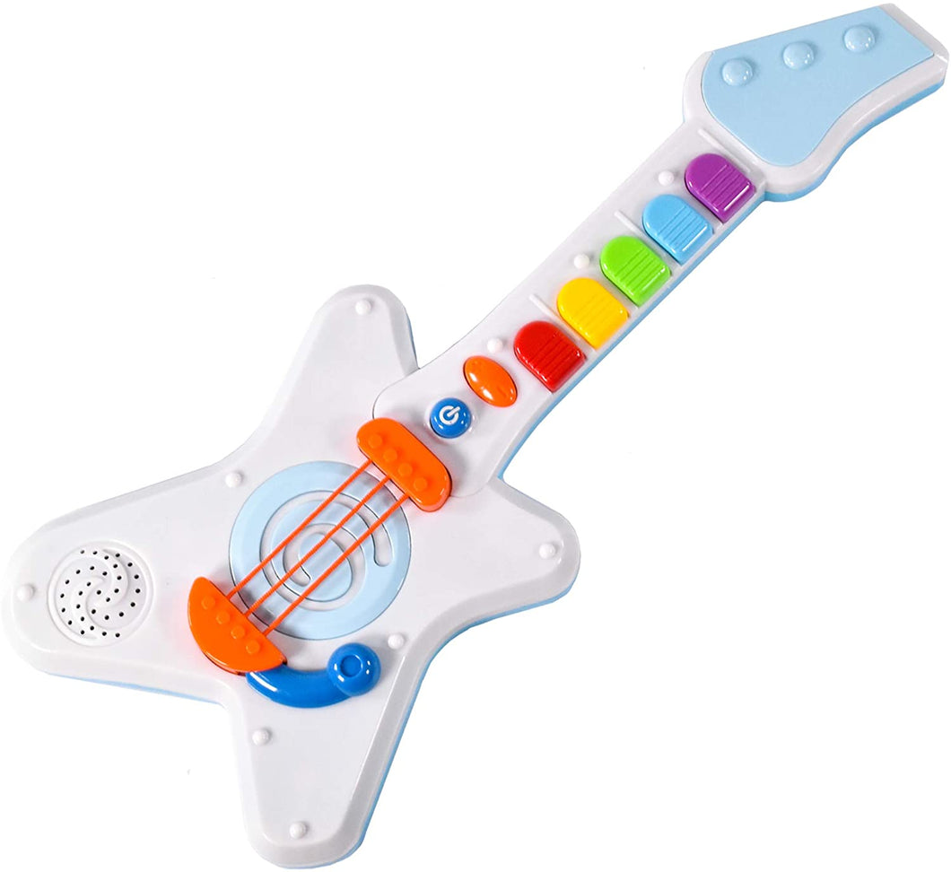 Baby Musical Guitar Toy With Light & Sounds Play Girls Boys Toy Birthday Gift