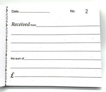 Load image into Gallery viewer, HALF SIZE RECEIPT BOOK Small Invoice Duplicate Pad 80 Pages No Carbon Required