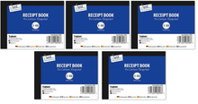 Load image into Gallery viewer, HALF SIZE RECEIPT BOOK Small Invoice Duplicate Pad 80 Pages No Carbon Required
