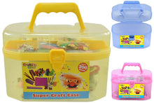 Load image into Gallery viewer, 200 Pc Children&#39;s Arts &amp; Craft Set Case Carry Handle Girls Boys Birthday Gift
