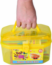 Load image into Gallery viewer, 200 Pc Children's Arts & Craft Set Case Carry Handle Girls Boys Birthday Gift