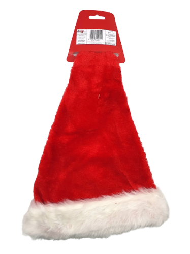 New Deluxe Santa Father Christmas Hat Xmas Fancy Dress Costume Hat Accessory