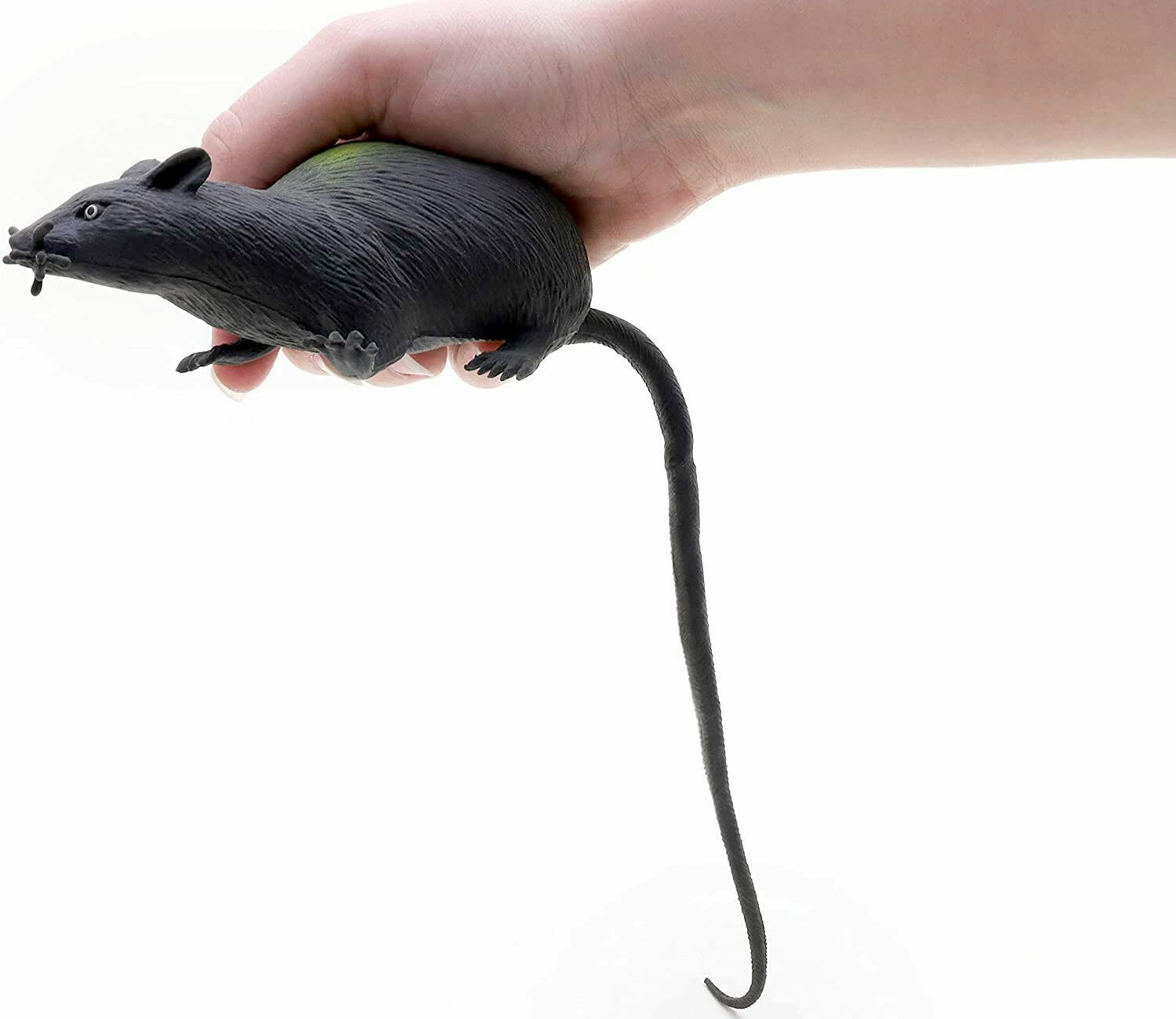 Novelty Gross Stretchy RAT Mouse Gag Toys Party Bag Kids Toy Joke Prank 13cm