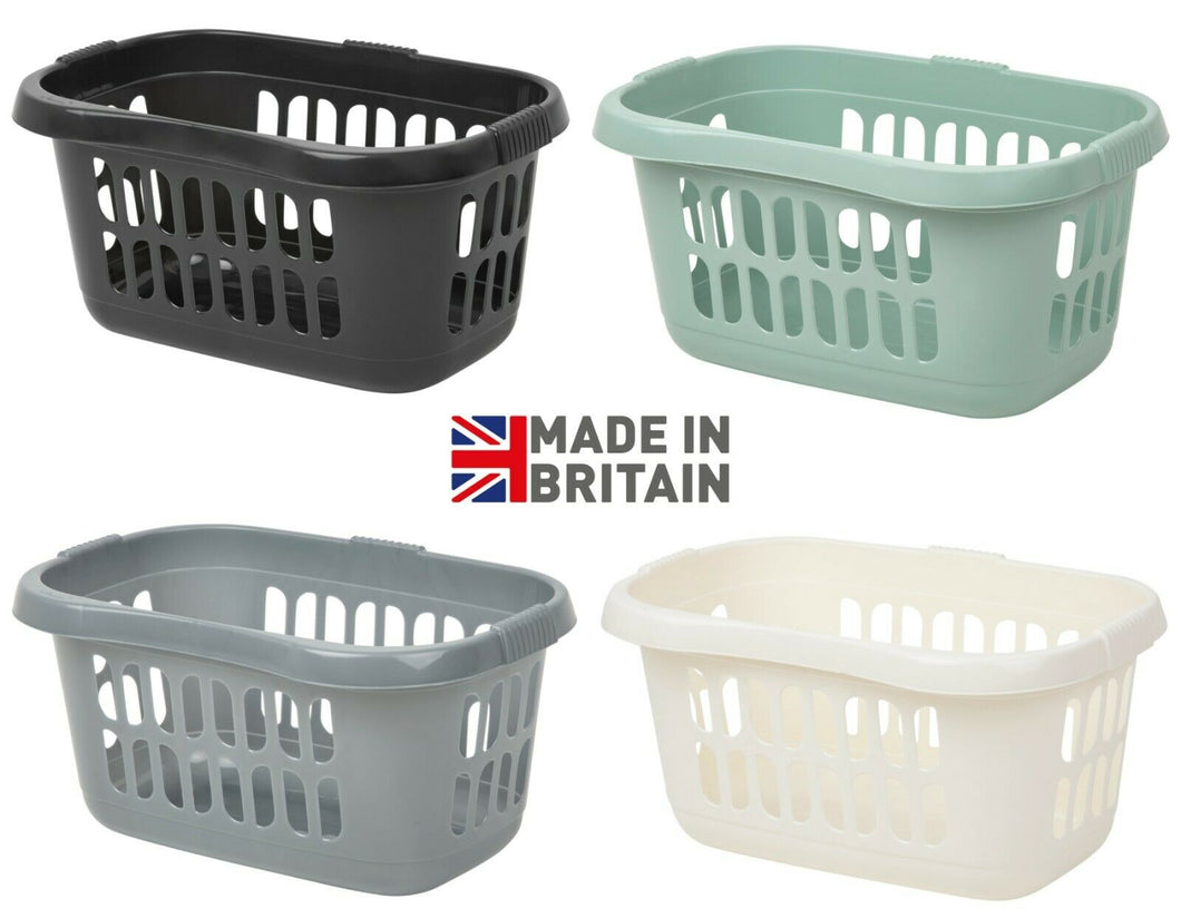 Wham Plastic High Grade Hipster Style Washing Clothes Linen Storage Basket UK