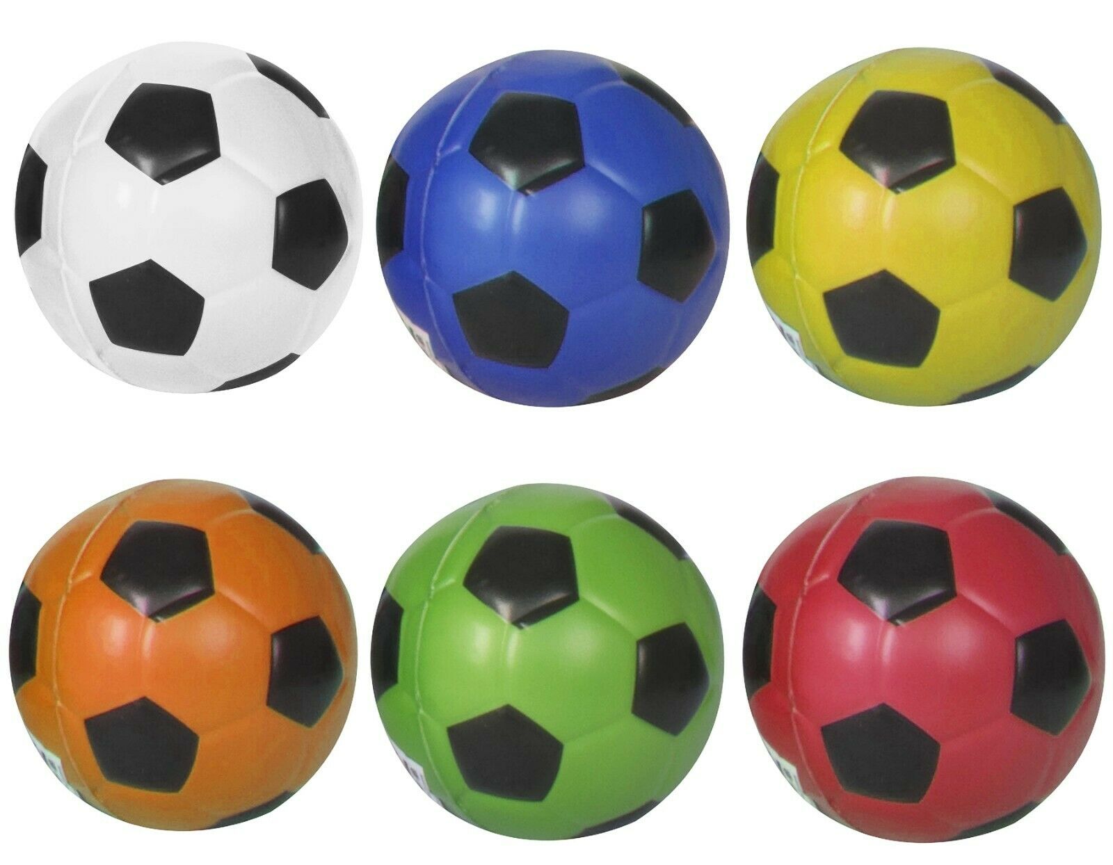 4" PU Sponge Foam Football - Indoor/Outdoor Soccer Soft Ball for Kids/Children