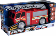 Load image into Gallery viewer, Teamsterz Lights And Sound DieCast Fire Engine Emergency Truck Vehicle Kids Toy