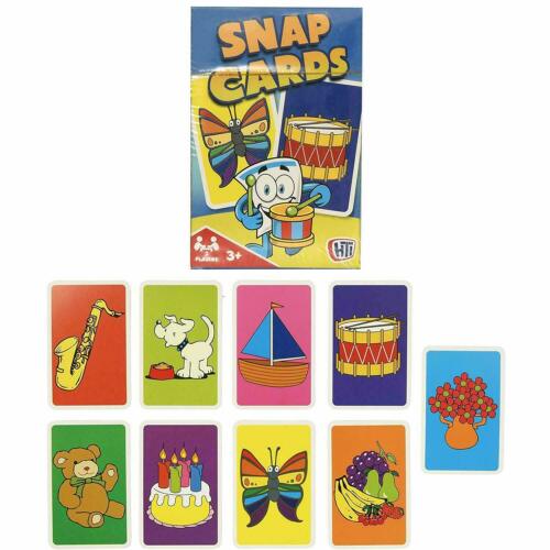 CHILDREN'S SNAP CARDS - Kids Game Family Fun Playing Cards Game New