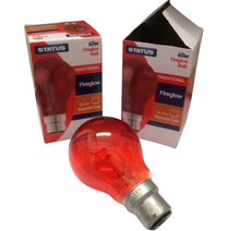Load image into Gallery viewer, 10 x 60W Red GLS Fireglow Light Bulbs Bayonet BC B22 Lamp Incubator Brooder
