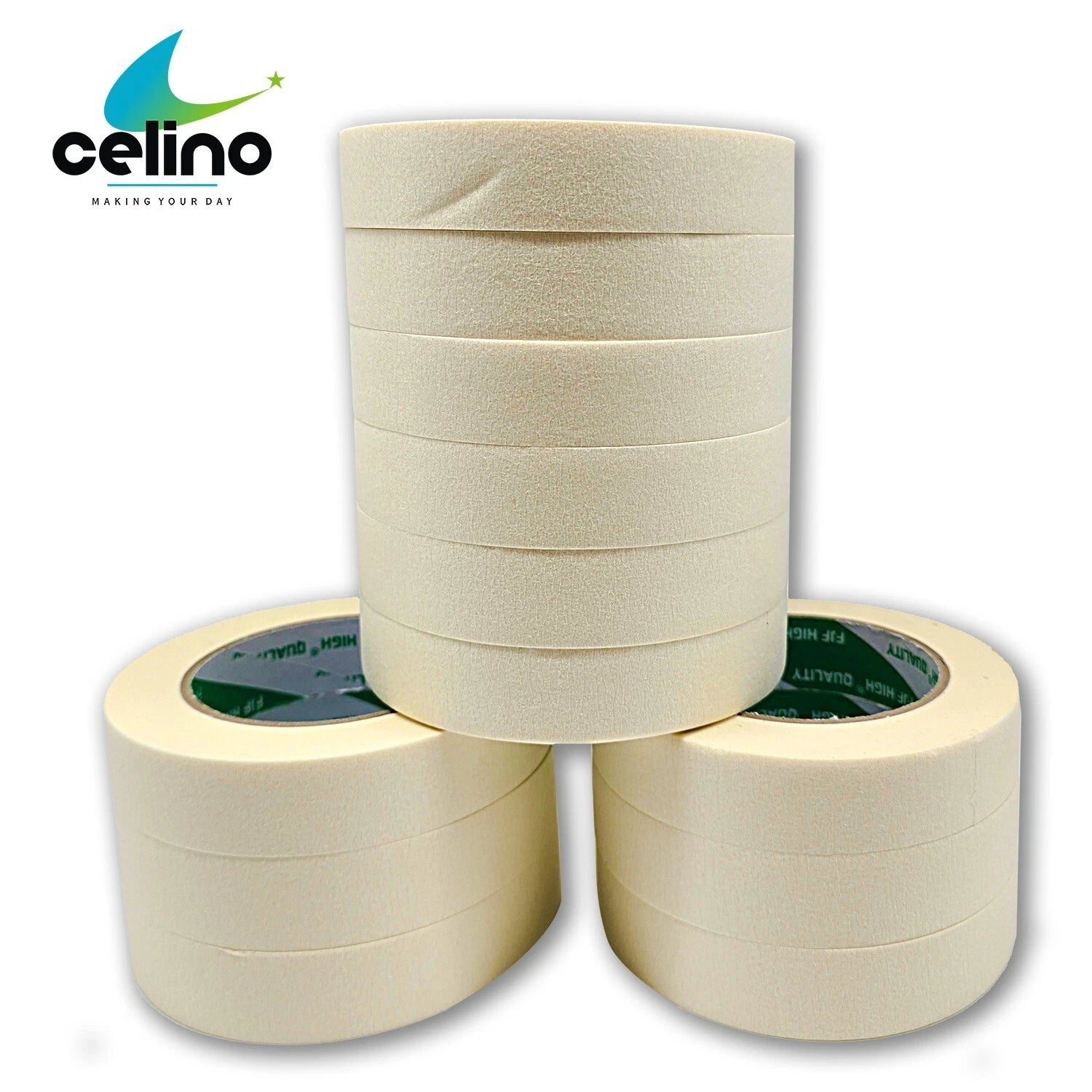 Masking Tape 24mm/48mm x 50m Strong Painters Decorators DIY Craft Adhesive