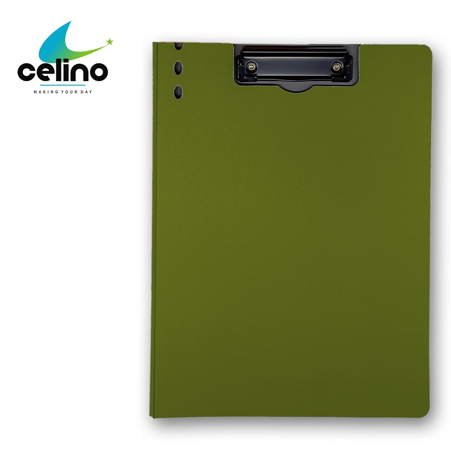 A4 Clipboard Fold Over Plastic School Office Writing Pad Document File Storage