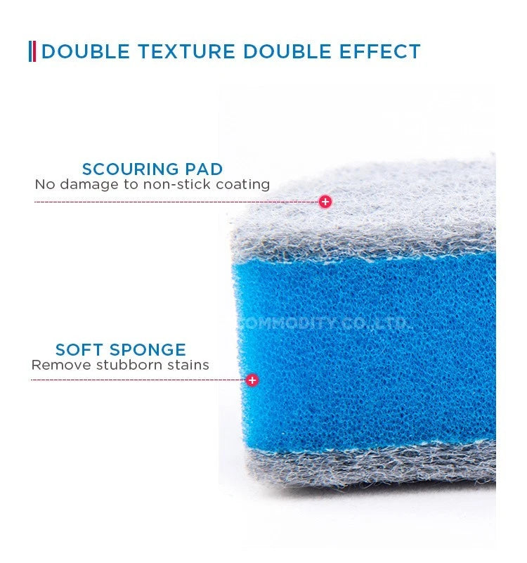 Long Handle Glass Bottle Brush Scourer Scrubbing Hanging Washing Up Deep Clean