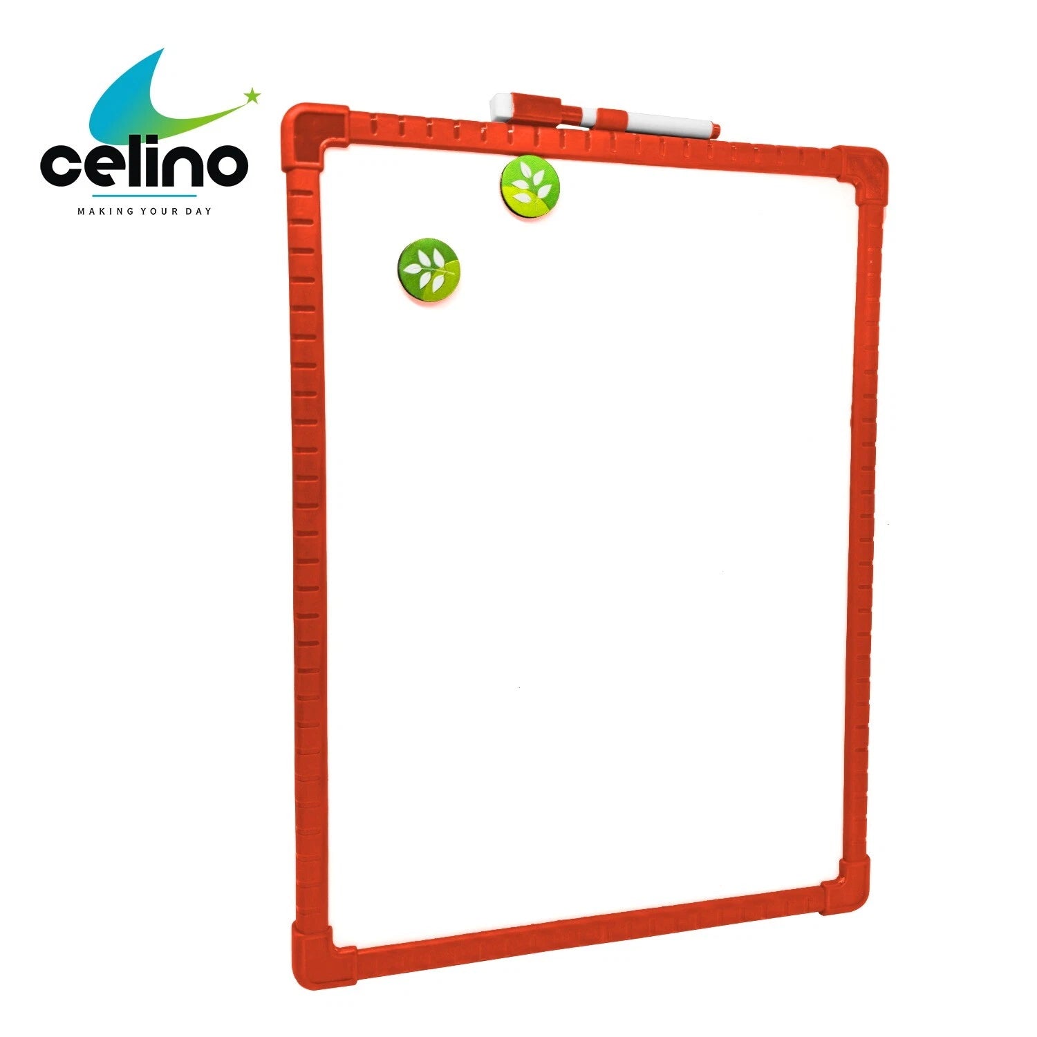 A3 Magnetic Whiteboard Dry Wipe Re-writable Pen Double Sided School/Home/Office