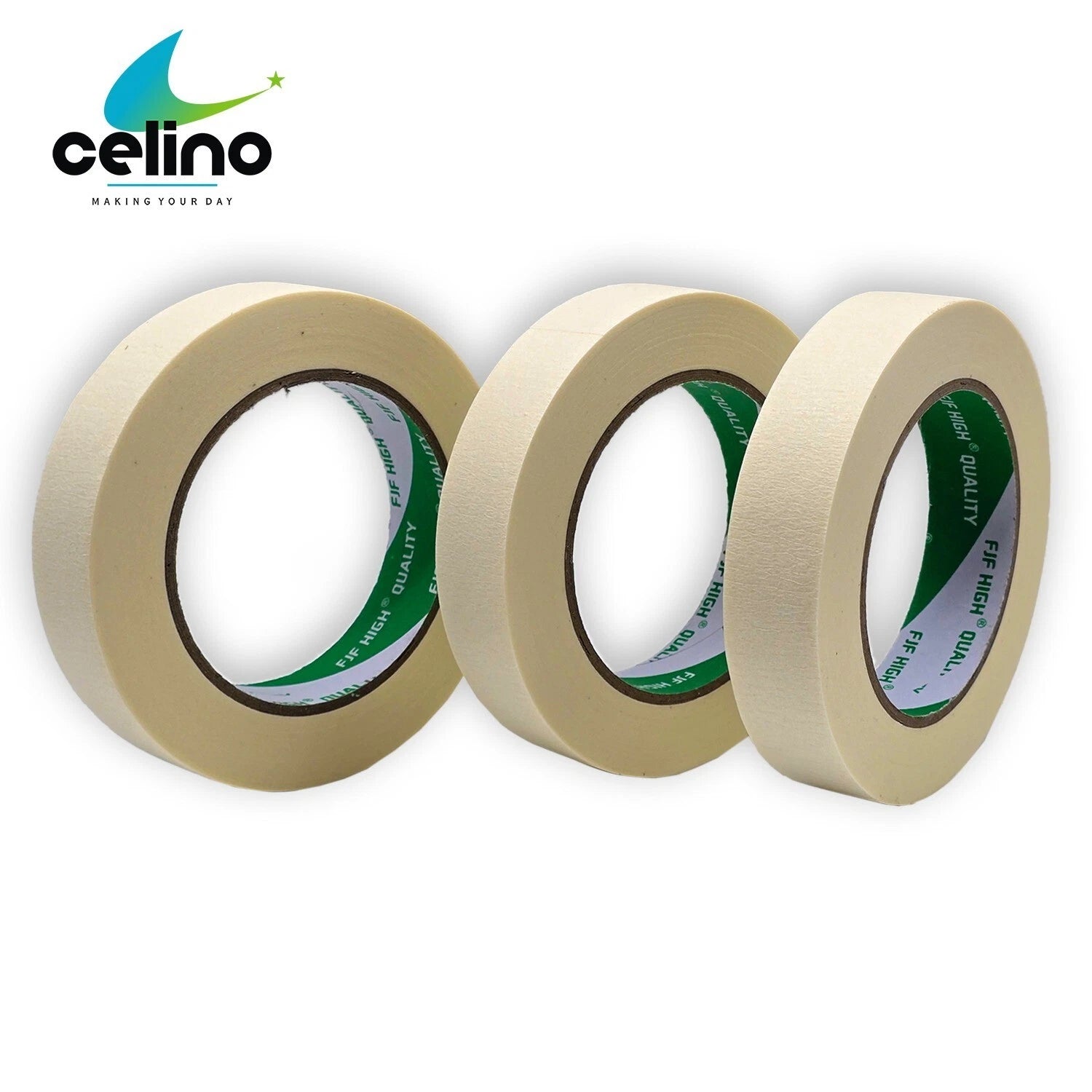 Masking Tape 24mm/48mm x 50m Strong Painters Decorators DIY Craft Adhesive