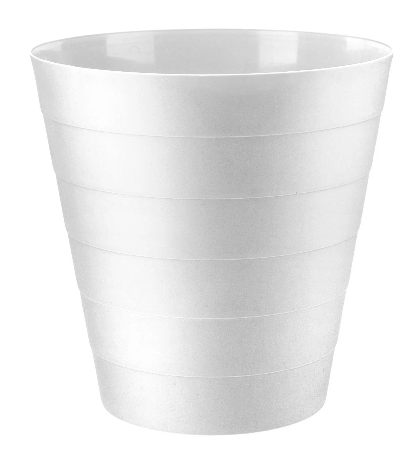 6L Round Plastic Waste Bin – Kitchen, Office & Bathroom Rubbish Dustbin for Home Use