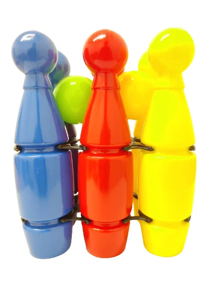 6 Pack Skittles Sport Game Set | Indoor & Outdoor Bowling Game for Kids Garden Fun & Gift