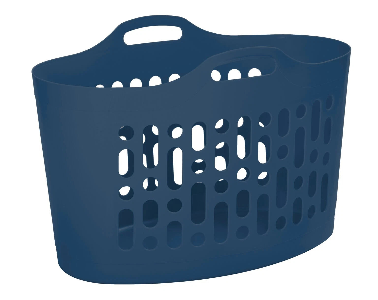 50L Plastic Laundry Basket – Flexible Utility Clothes Hamper for Washing, Storage & Home Organisation