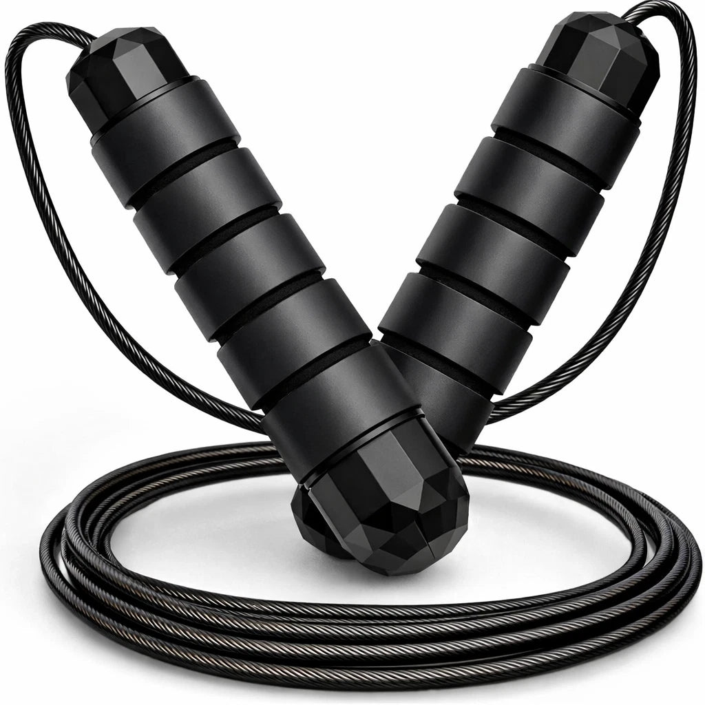 Skipping Rope Adjustable Adult Jump Rope Gym Fitness Exercise Workout Training