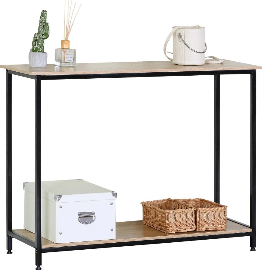 Console Table Small Entryway Hallway Side Table Living Room Bedroom 106x35x81 cm