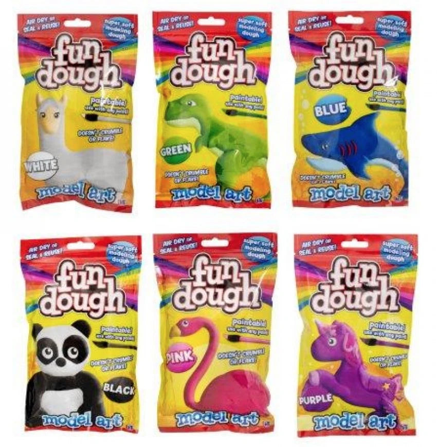 Super Soft Modelling Play Dough Fun Art & Craft Air Dry Animals Kids Playset