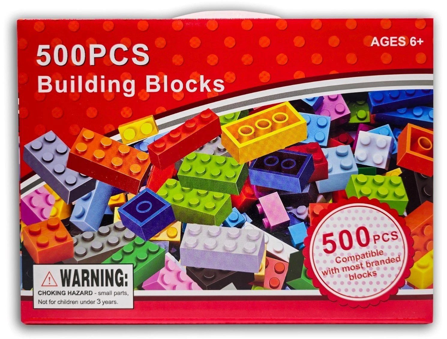 500 PCS BUILDING BLOCKS BRICKS TOY CHILDREN KIDS DIY CREATIVE EDUCATIONAL