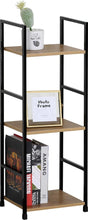 Load image into Gallery viewer, 3 Tier Ladder Shelf Bookcase Living Room Display Stand Shelving Unit Plant Rack 29x23.5x80 cm
