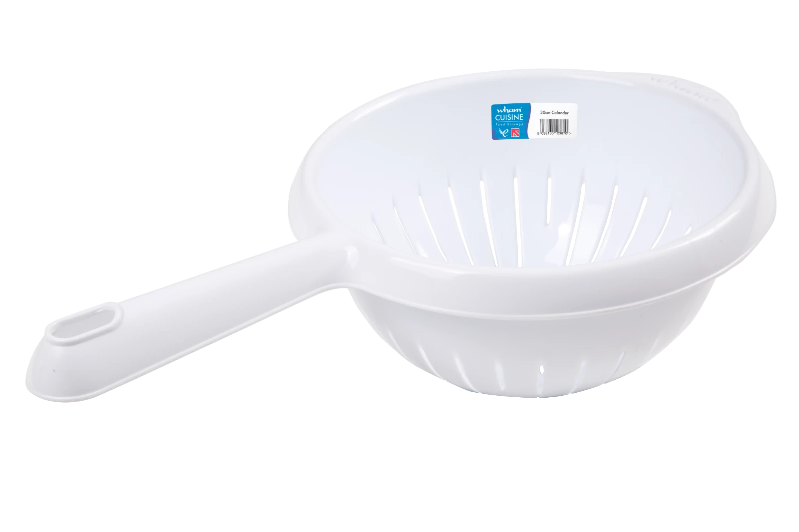 Plastic Colander Vegetable Strainer | Food Drainer & Salad Sieve Kitchen Utensil