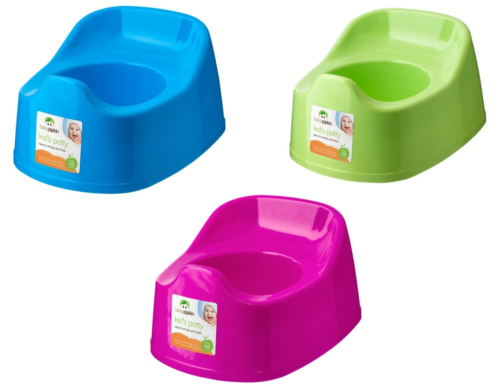Kids Potty Training Toilet Seat – Toddler Toilet Trainer with Non-Slip Rubber Grip