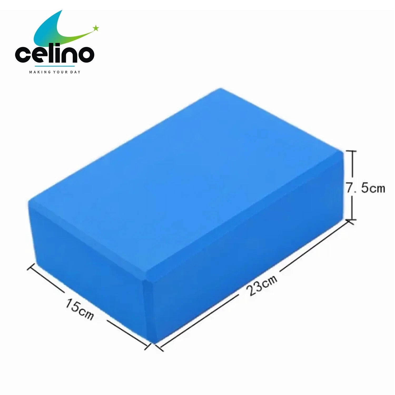Yoga Block Lightweight EVA Foam High Density Non-Slip Brick Workout Fitness Gym