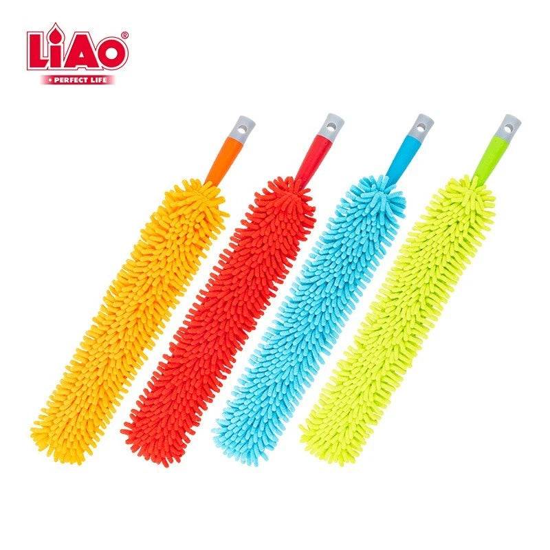Microfibre Feather Chenille Duster Cleaning Dusting Brush Washable Car Computer
