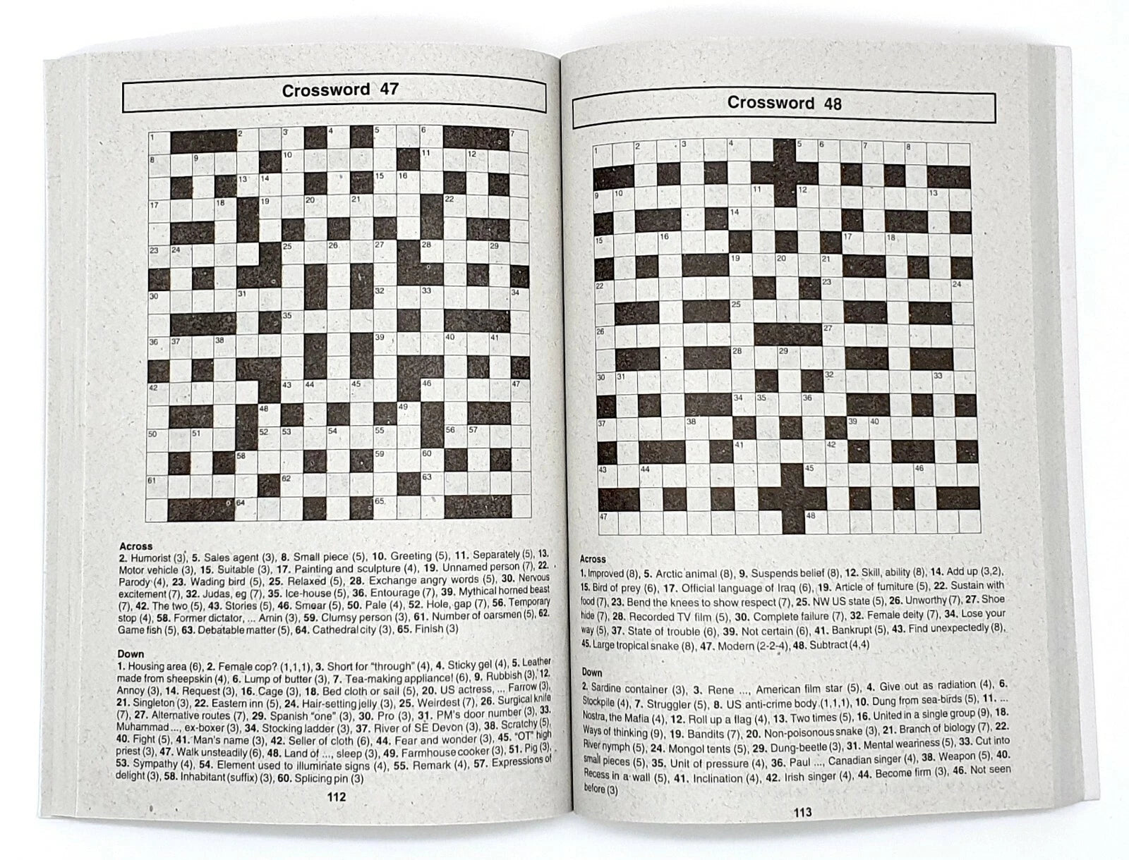 3 x A5 Puzzle Books For Kids Adults Wordsearch Cross Words Sudoku 200+ Pages