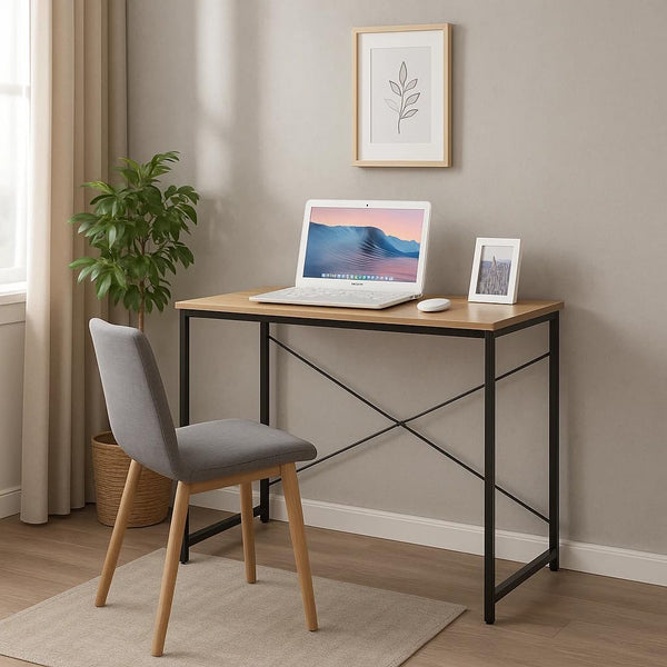 Computer Desk Table PC Laptop Home Office Furniture Study Writing Workstation 100x40x70 cm
