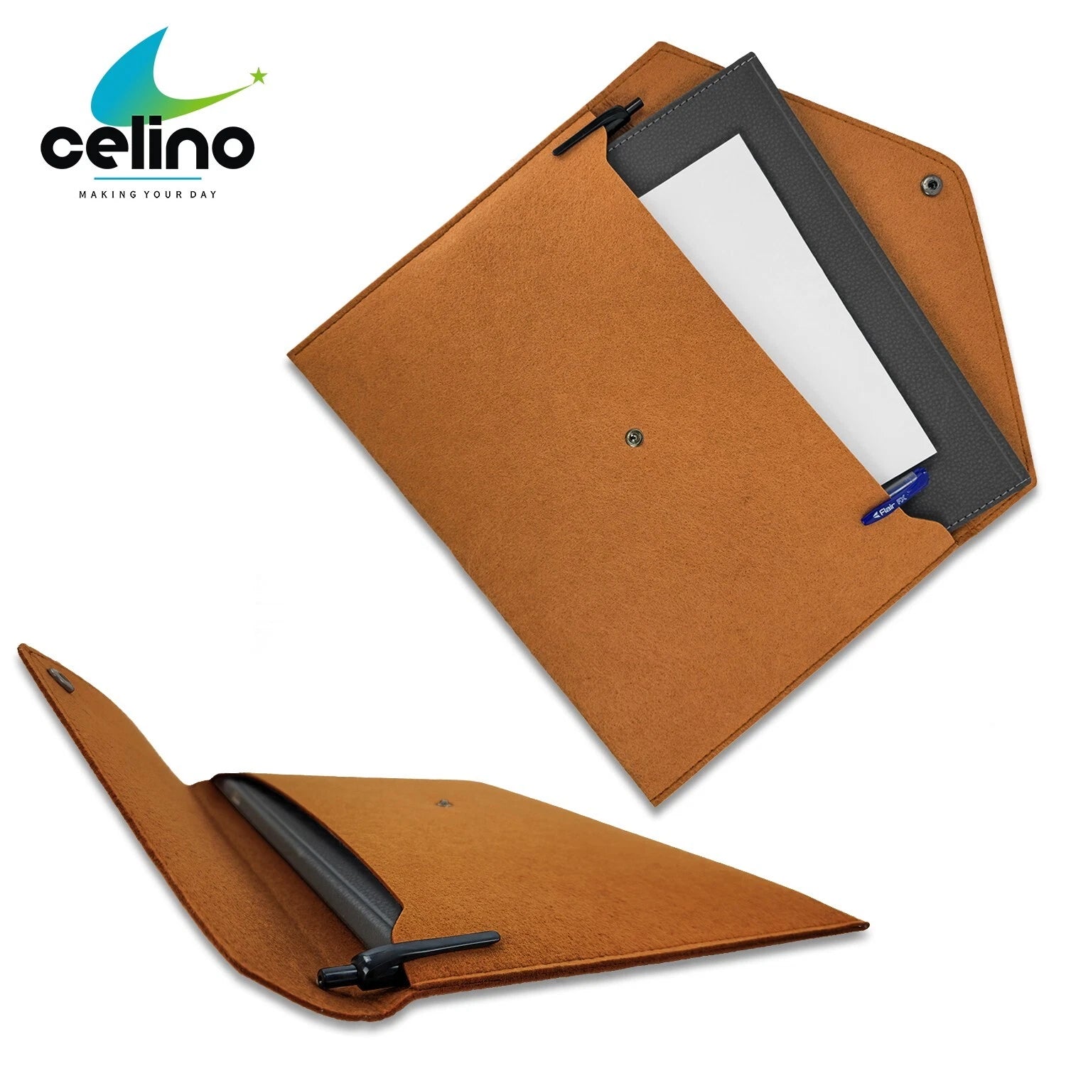 A4 Wallets Stud Document Storage Premium Files Folders Filing Business Office