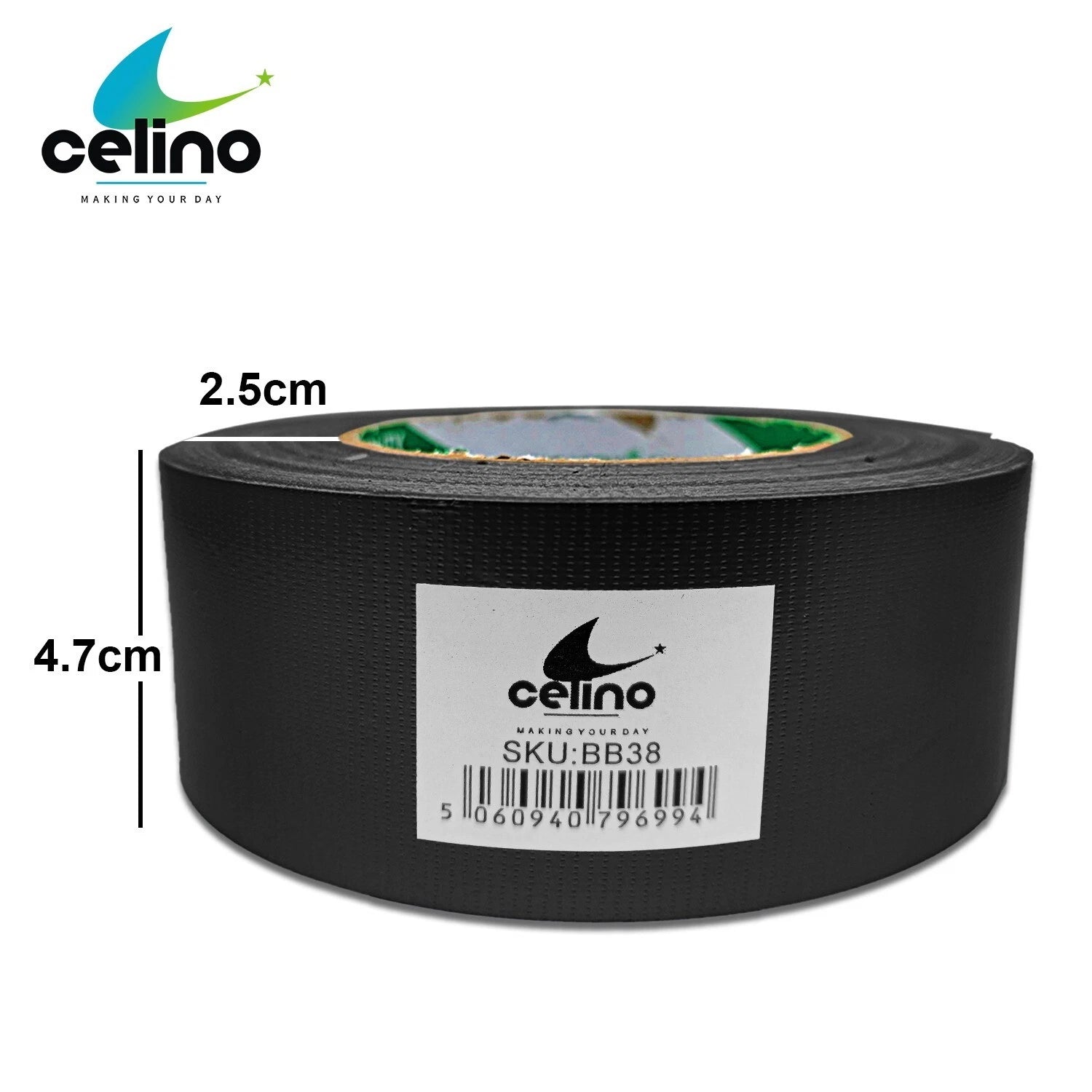 Heavy Duty Duct Tape 48mm x 50m – Waterproof Gaffer Tape Strong Adhesive for Repairs, Packaging & DIY Use