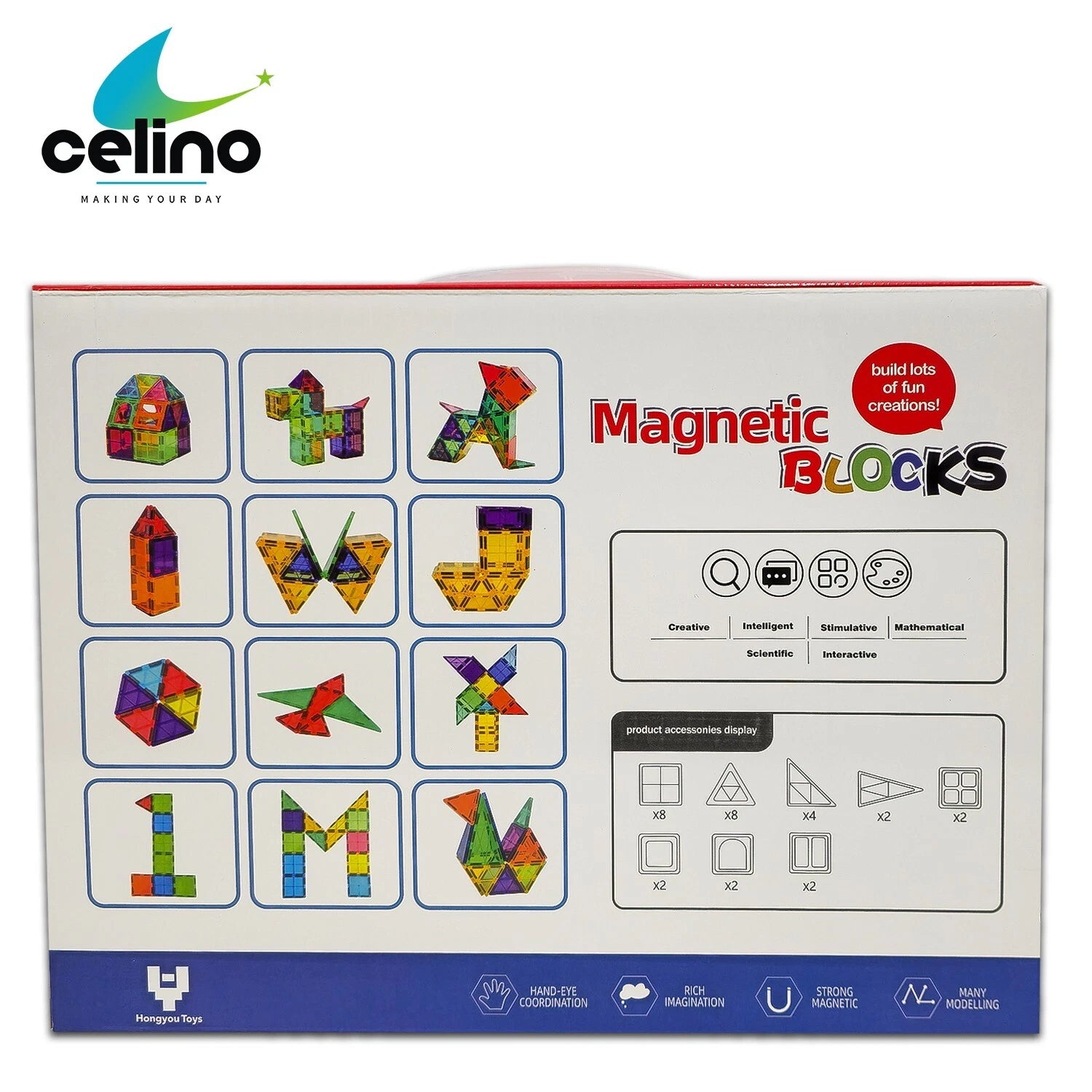 30 Pcs Magnetic Tiles Building Blocks Set | Educational STEM Construction Toys for Kids Learning & Play