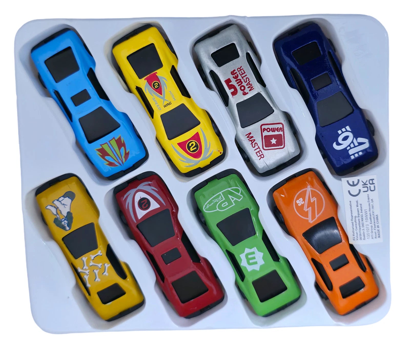 8 Die Cast Metal Toy Cars Set | Mini F1 Sports Racing Vehicles for Kids Play & Gift