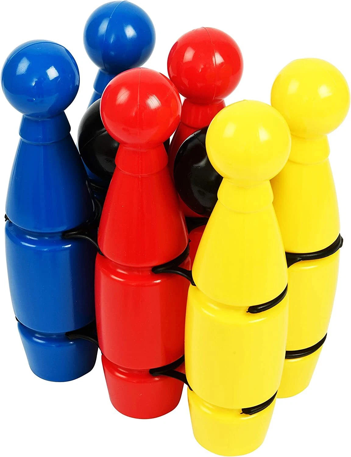 6 Pack Skittles Sport Game Set | Indoor & Outdoor Bowling Game for Kids Garden Fun & Gift
