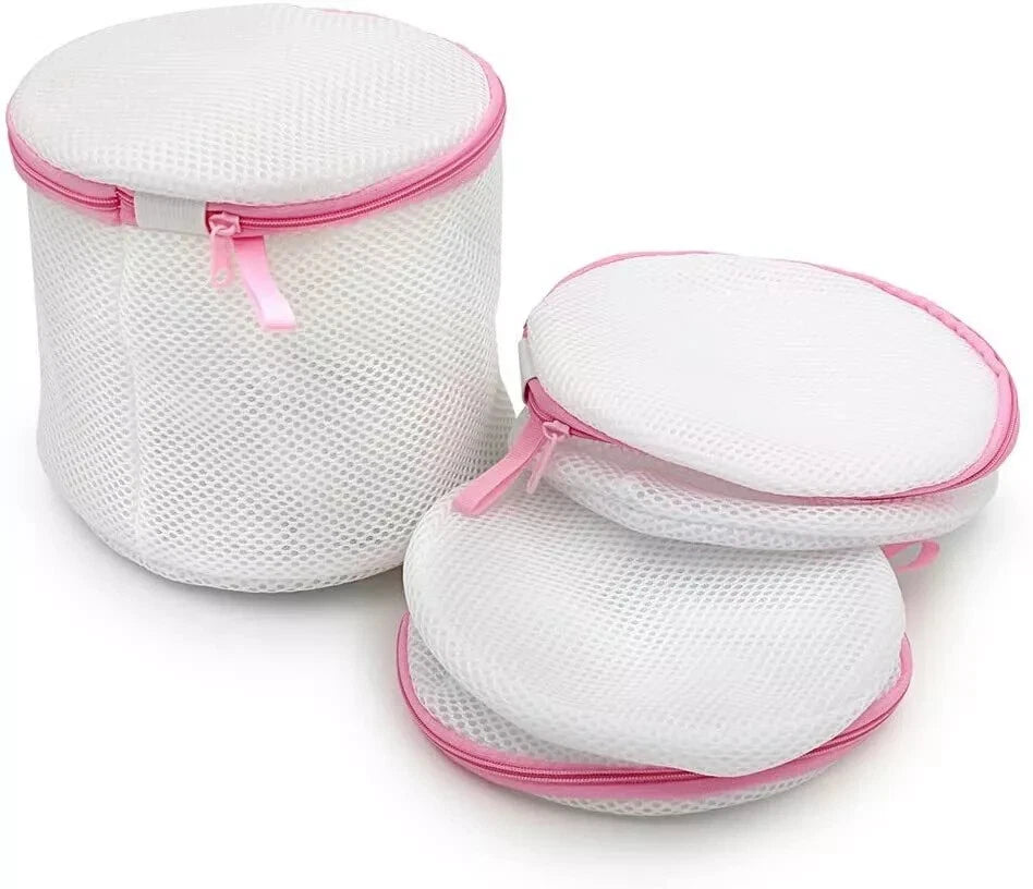 DLUX Professional Padded Bra Wash Bag | Protective Lingerie & Underwear Laundry Mesh Bag