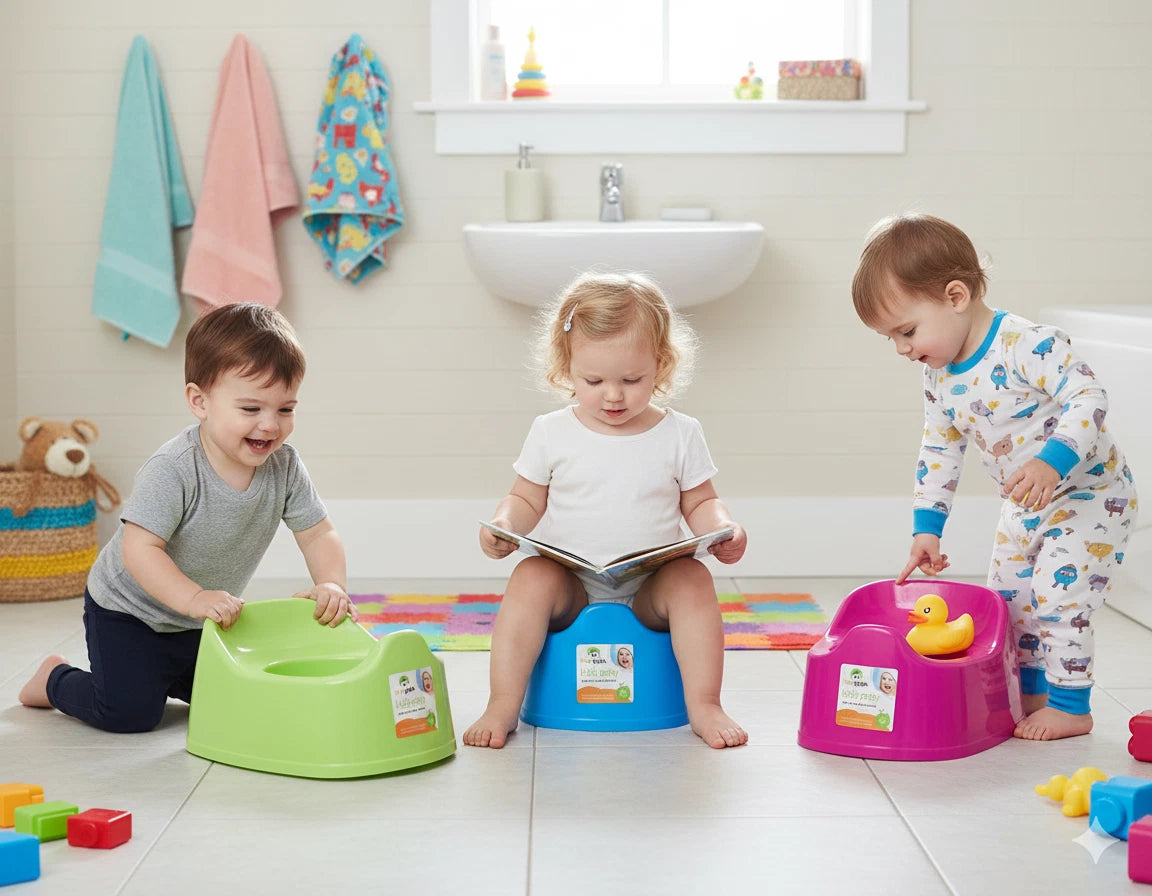 Kids Potty Training Toilet Seat – Toddler Toilet Trainer with Non-Slip Rubber Grip