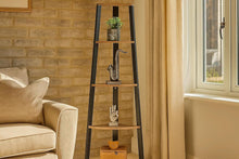 Load image into Gallery viewer, Bookshelf 5 Tier Storage Rack Plant Steel Frame Living Room Office Study Hallway 54x38x160 cm
