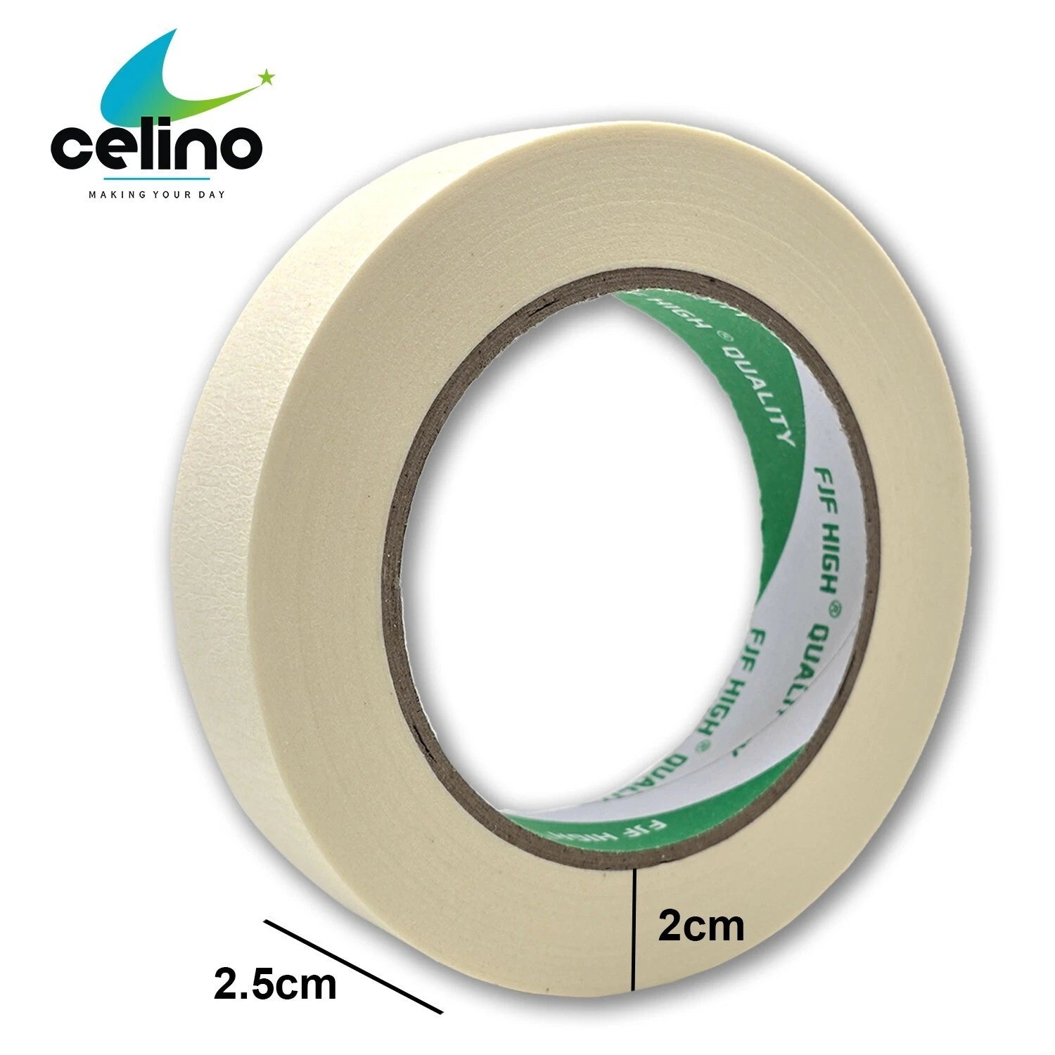 Masking Tape 24mm/48mm x 50m Strong Painters Decorators DIY Craft Adhesive