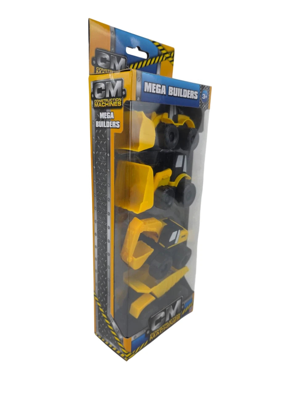 Set of 4 Construction Vehicles Toys | Excavator, Truck & Car Toy Set for Kids Boys 3+