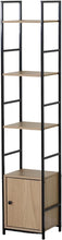 Load image into Gallery viewer, 4 Tier Ladder Shelf Bookcase Living Room Display Storage Cupboard Shelving Unit 29.1x23.5x144 cm
