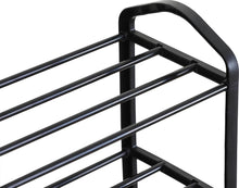 Load image into Gallery viewer, 5 Tier Shoe Rack Shoe Storage Organiser Storage Rack Hallway 16-20 Pairs 62x20x79 cm
