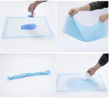 Load image into Gallery viewer, 50 x Disposable Incontinence Bed Pads, Underpads, Bed Mats, Mattress Protectors, Incontinence Pads, Waterproof Bed Sheets for Every person | 60 x 60 cm
